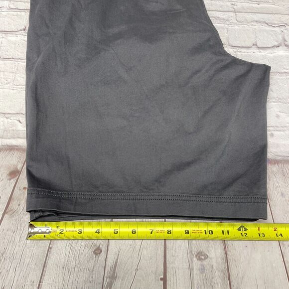 NWT St. John's Bay Men Flat Front Chino Shorts Size 48 Tall Gray B371 -23 - Picture 7 of 16